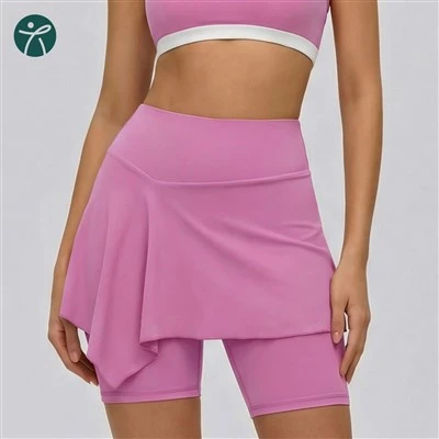 Shorts de ioga cintura alta